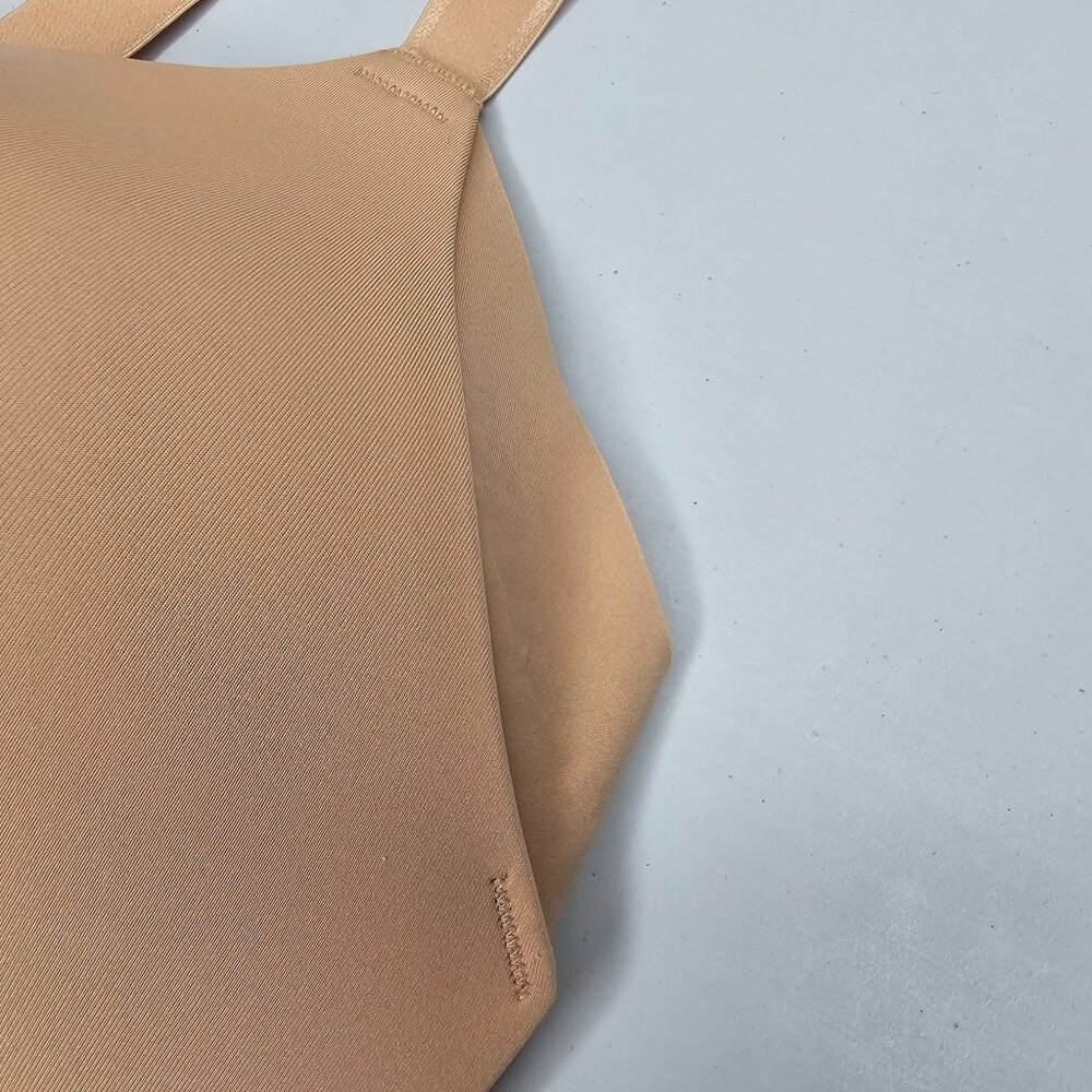 Knix 42DD Nude WingWoman Contour Bra Wire Free Lightly Lined Molded Cups - Picture 4 of 7